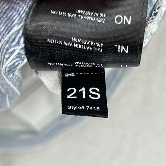 Kuhl Intriguer Shirt Snap Front Short Sleeve Striped Hiking Shirt - Picture 12 of 13